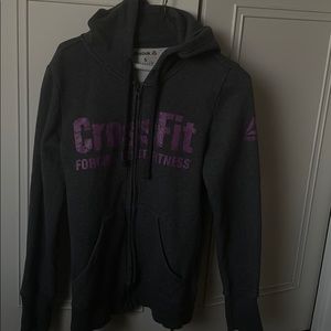 Reebok crossfires zipup size S